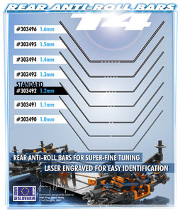 XRay T4 Anti-Roll Bar Rear 1.1 mm