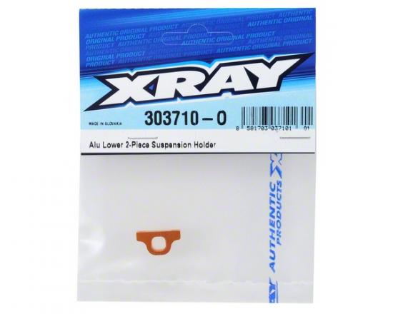 XRay Aluminium Lower 2 Piece Suspension Holder