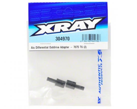 XRay Aluminium Gear Diff Outdrive Adapter - 7075 T6 (2)
