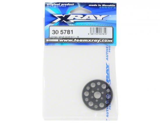 XRay Offset Spur Gear 81T / 48 - Hard
