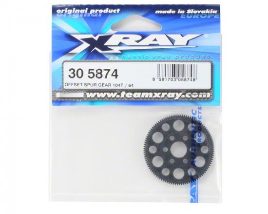 XRay Offset Spur Gear 104T / 64
