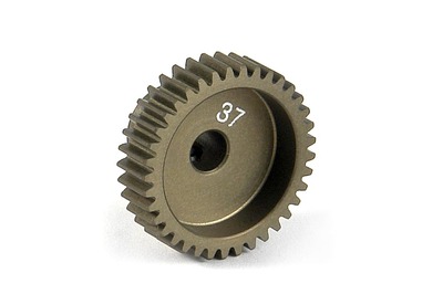 XRay Narrow Pinion Gear Aluminium Hard Coated 37T / 64