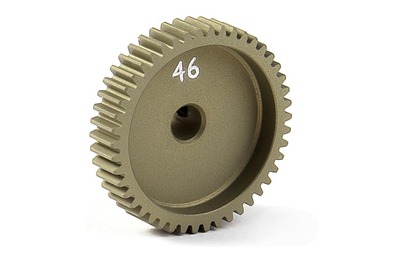 XRay Narrow Pinion Gear Aluminium Hard Coated 46T / 64