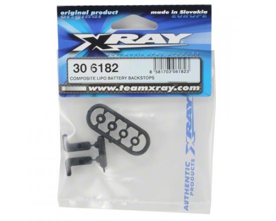 XRay Composite Lipo Battery Backstop (1+1)