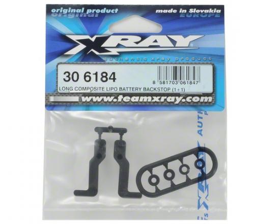 XRay Long Composite Lipo Battery Backstop (1+1)