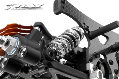 Aluminium XRay Shock Spring Retaining Collar (4)