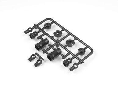 XRay T2 Composite Frame Shock Parts 4-Step - V2