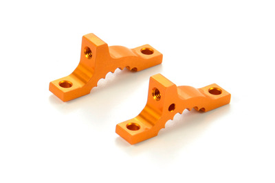 XRay Aluminium Upper Clamp Front - Swiss 7075 T6 - (L+R)