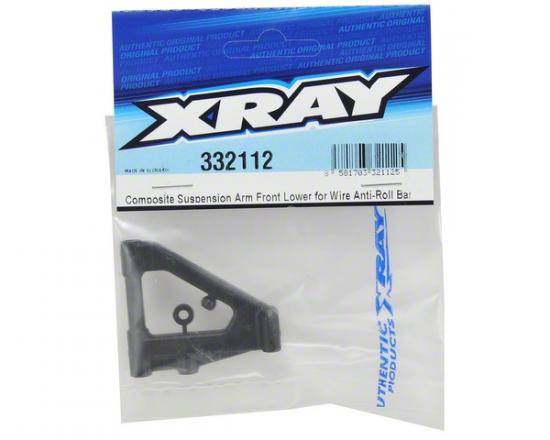 XRay Composite Suspension Arm Front Lower For Wire Anti-Roll Bar