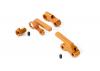 XRay Downstop Independent Aluminium Front Anti-Roll Bar - Orange
