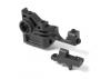 XRay Composite Lower + Upper Bulkhead Rear Left - Extra Roll Center