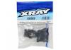 XRay Composite Lower + Upper Bulkhead Rear Left - Extra Roll Center - Hard