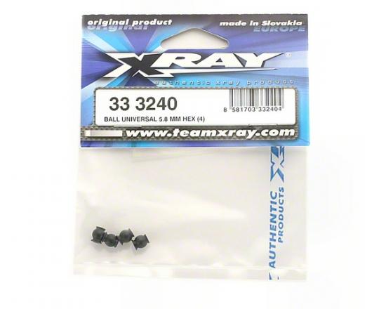 XRay Ball Universal 5.8 mm Hex (4)
