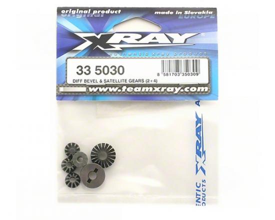 XRay Diff Bevel + Satellite Gears (2+4)