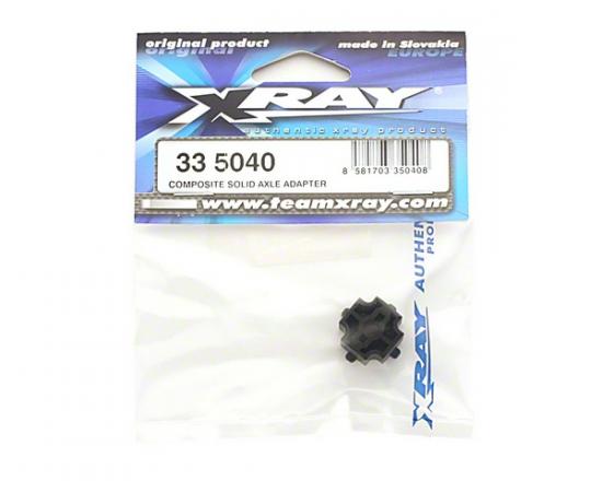 XRay Composite Solid Axle Adapter