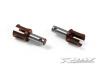 XRay Lightweight Diff Outdrive Adapter - Hudy Spring Steel (2)