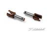 XRay Lightweight Diff Outdrive Adapter - Long - Hudy Spring Steel (2)