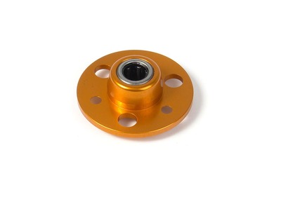 XRay Drive Flange With One-Way Bearing - Aluminium 7075 T6 - Orange
