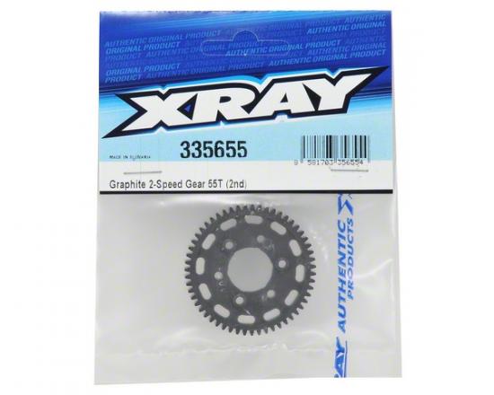 XRay Graphite 2-Speed Gear 55T (2nd)