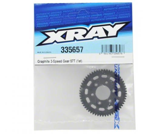 XRay Graphite 2-Speed Gear 57T (1st)