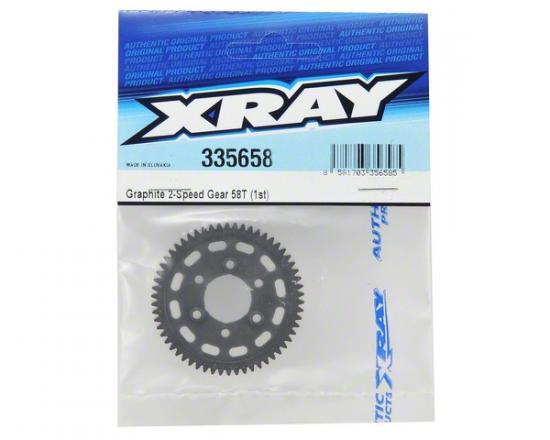 XRay Graphite 2-Speed Gear 58T (1st)