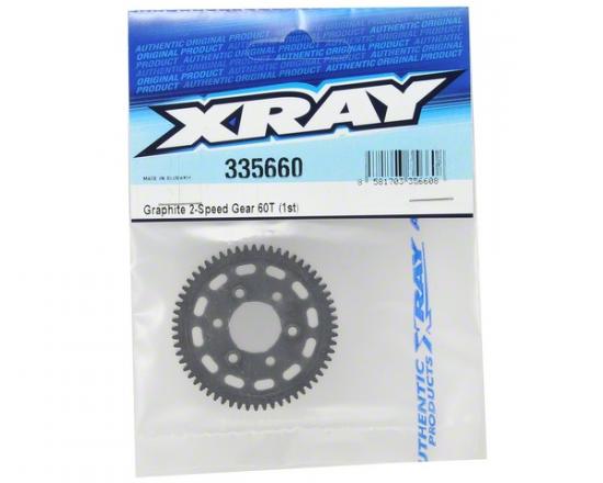 XRay Graphite 2-Speed Gear 60T (1st)