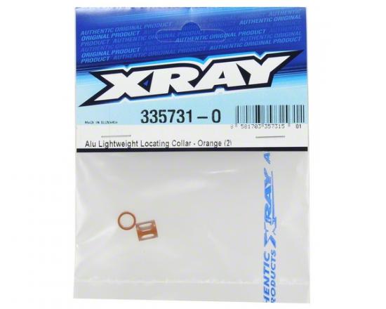 XRay Aluminium Lightweight Locating Collar - Orange (2)