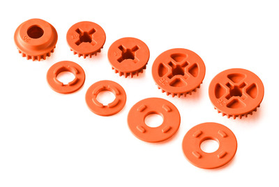 XRay Low Friction Composite Belt Pulley Set - Graphite ** CLEARANCE **