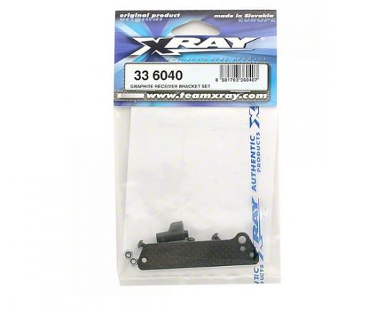 XRay Graphite Receiver Bracket Set