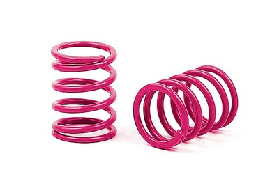 XRay Spring Set D=1.8 (33 LB) Light-Purple - Medium-Medium Hard - Front (2)