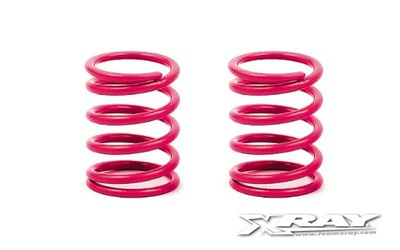 XRay Spring Set D=1.8 (30 LB) Light-Purple - Medium-Medium-Hard - Rear (2)