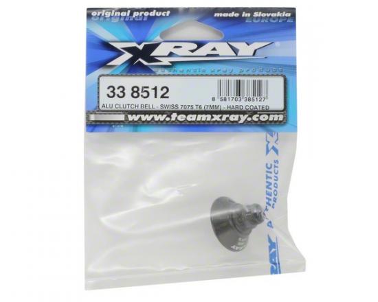 XRay Aluminium Clutch Bell - Swiss 7075 T6 (7mm) - Hard Coated — image 2 of 4