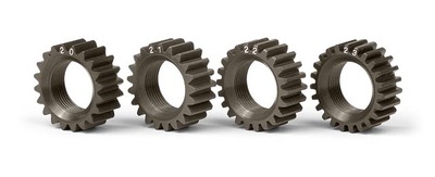 XRay Xca Aluminium 7075 T6 Hardcoated Pinion Gear - 22T (2nd)