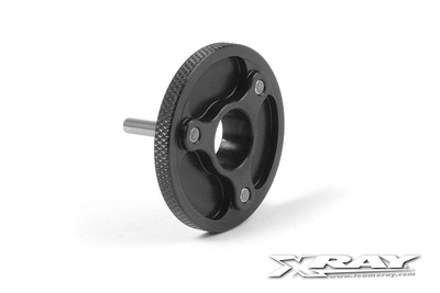 XRay Flywheel Reverse - Flat - Aluminium 7075 T6 - Hardcoated - 30mm
