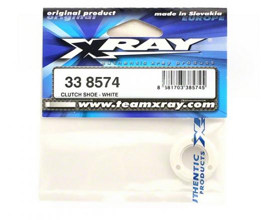 XRay Clutch Shoe - White