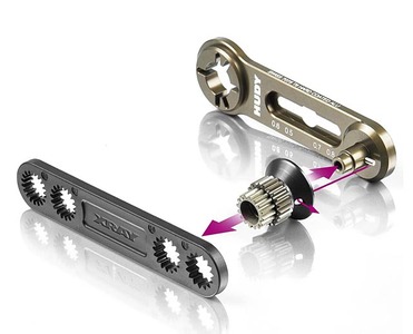 XRay NT1 Pinion Gear Tool Set (20~23T , 15~18T)