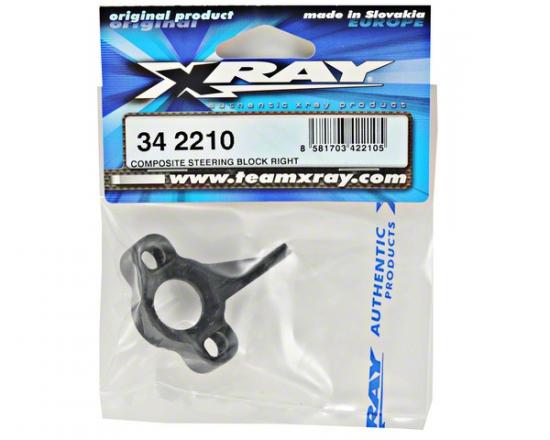 XRay Composite Steering Block Right