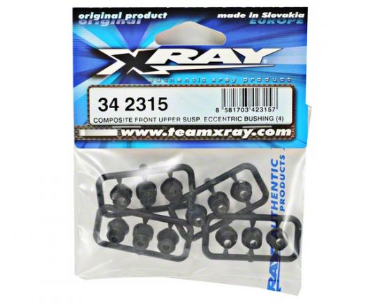 XRay Composite Front Upper Susp. Eccentric Bushing (4)
