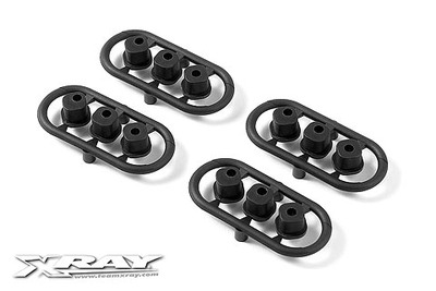 XRay Composite Rear Upper Susp. Eccentric Bushing (4)