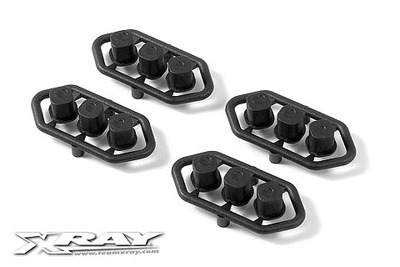 XRay Composite Rear Lower Susp. Eccentric Bushing (4)