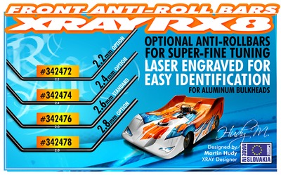 XRay Anti-Roll Bar Front 2.2 mm