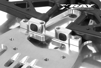 XRay Aluminium Rear Lower Suspension Arm Holder - Swiss 7075 T6