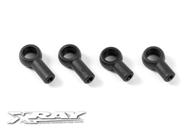 XRay Composite Rear Upper Camber Link Ball Joint 5.8mm - Short + Long (2+2)