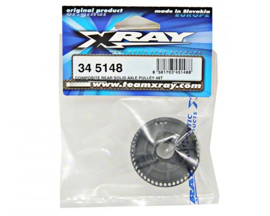 XRay Composite Rear Solid Axle Pulley 48T