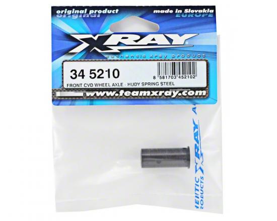 XRay Front Wheel Axle - Hudy Spring Steel