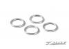 XRay Aluminium Shim 12 X 15 X 1.0mm (4)