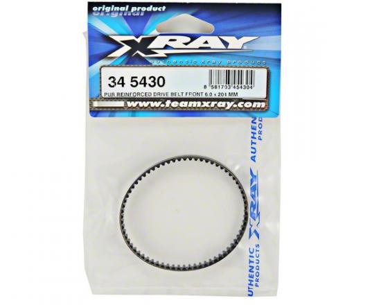 XRay PUR Reinforced Drive Belt Front 6.0 X 204 mm