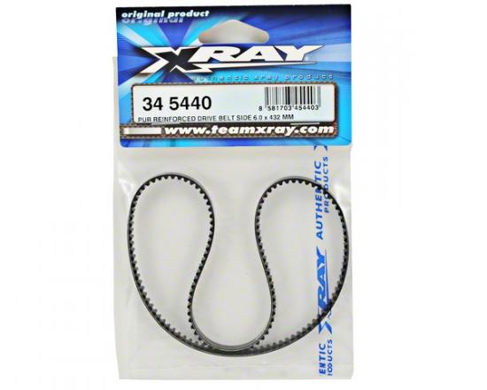 XRay PUR Reinforced Drive Belt Side 6.0 X 432 mm