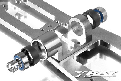 XRay Aluminium Front Middle Shaft Holder - Set