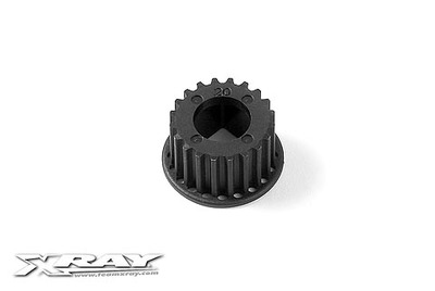 XRay Composite 2-Speed Belt Pulley 20T - Center
